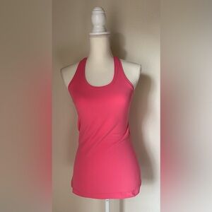 Lululemon Women's Coral Pink Racerback Tank Top | Size 8